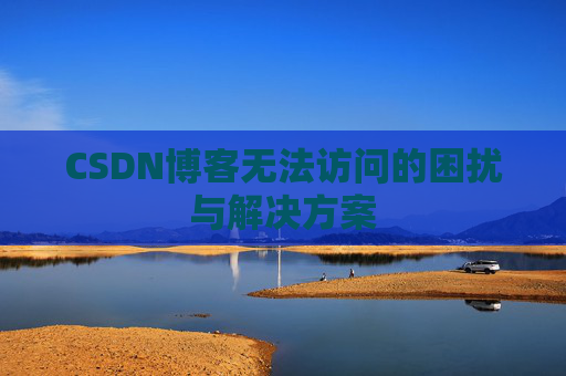 CSDN博客无法访问的困扰与解决方案